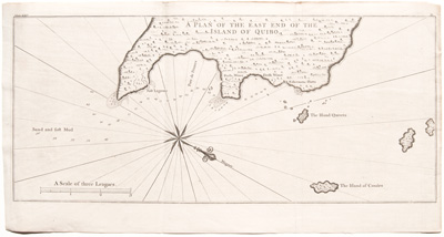 A Plan of the East end of the Island of Quibo